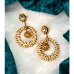 18k Gold Plated Chandbaali Festive earring