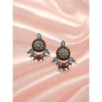 German Silver Minty Kamal Earring