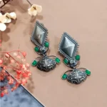 Silver Platted Traditional Earring