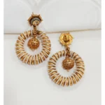 18k Gold Plated Chandbaali Festive earring