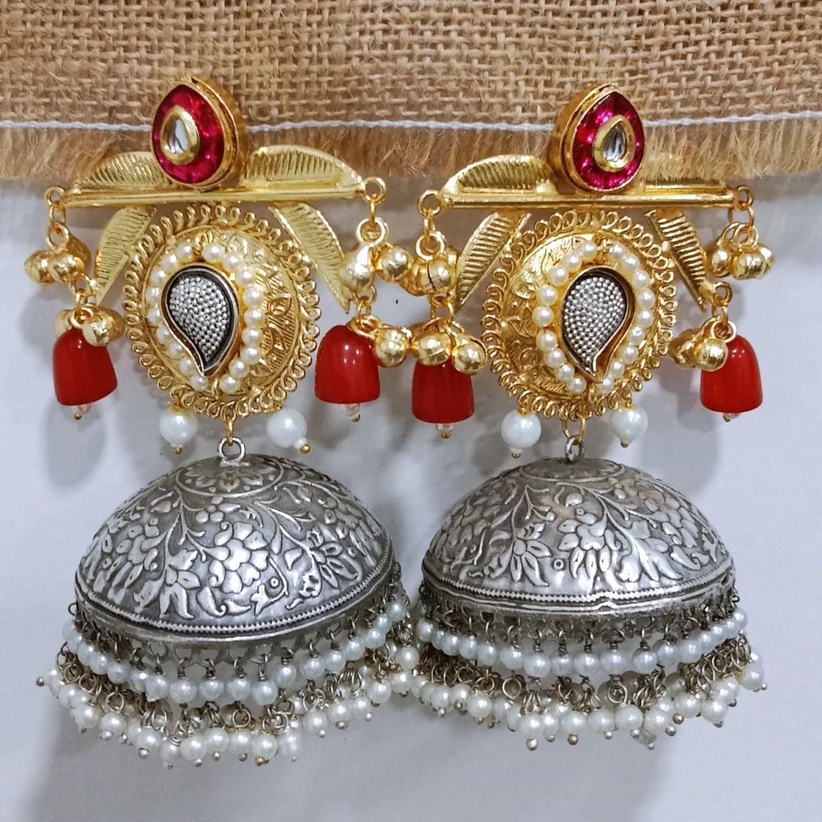 Bibbo Big Festive Jhumka