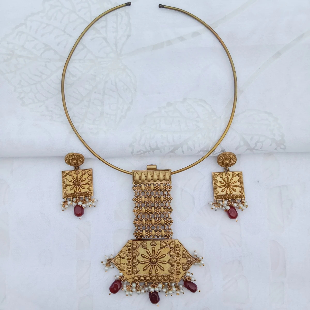 Vintage Gold Hasli Necklace Set