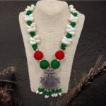 Artisan Boho Chic Kaudi Beads Necklace Set