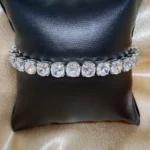 DG Stunning Baguette Diamond Tennis Bracelet