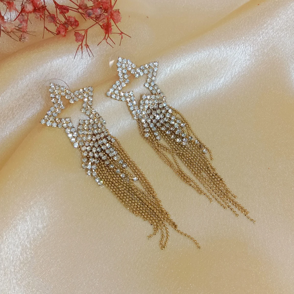 Shining Star Long Earring