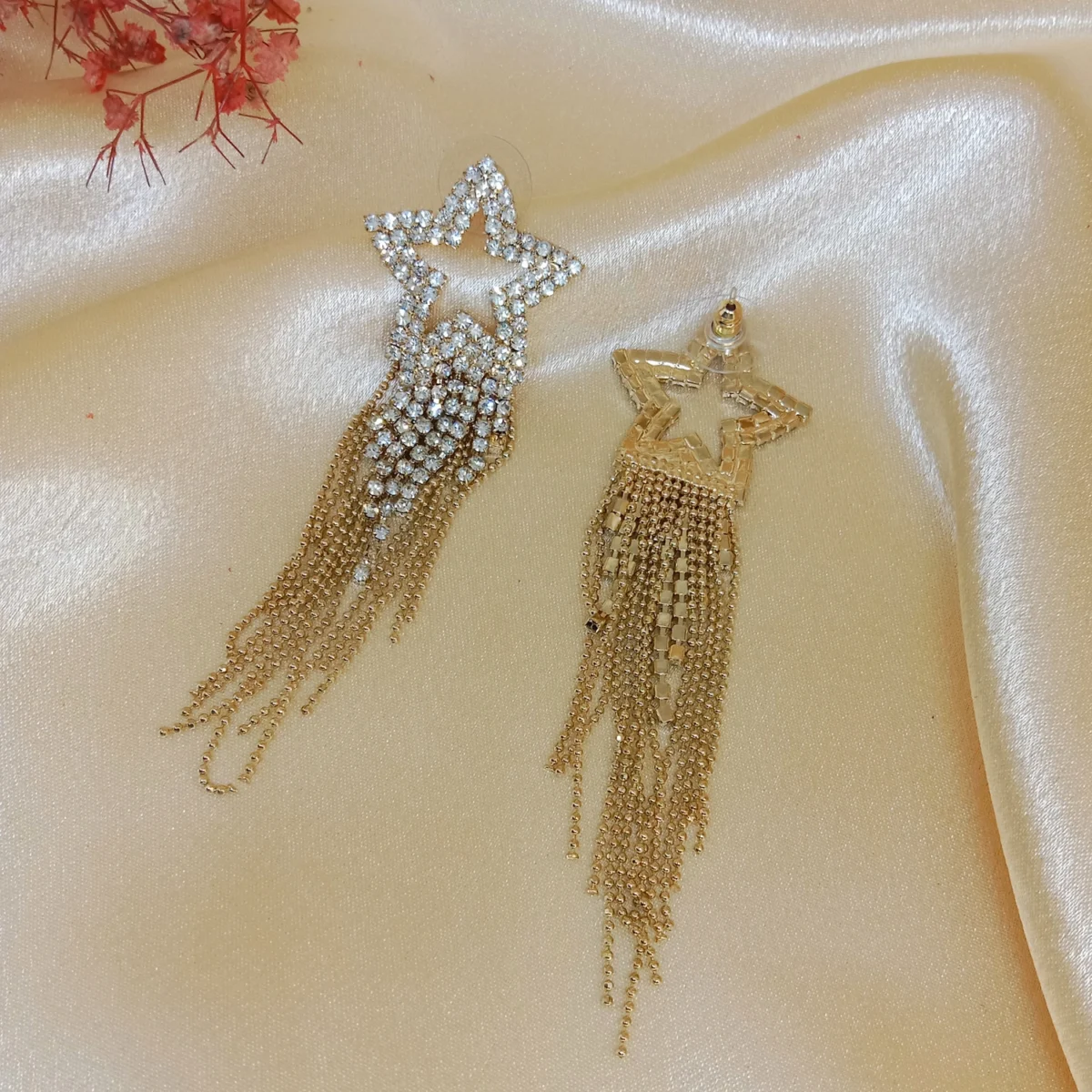 Shining Star Long Earring