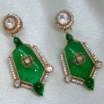 Luxe Kundan Ruby Earring