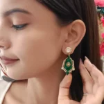 Luxe Kundan Ruby Earring