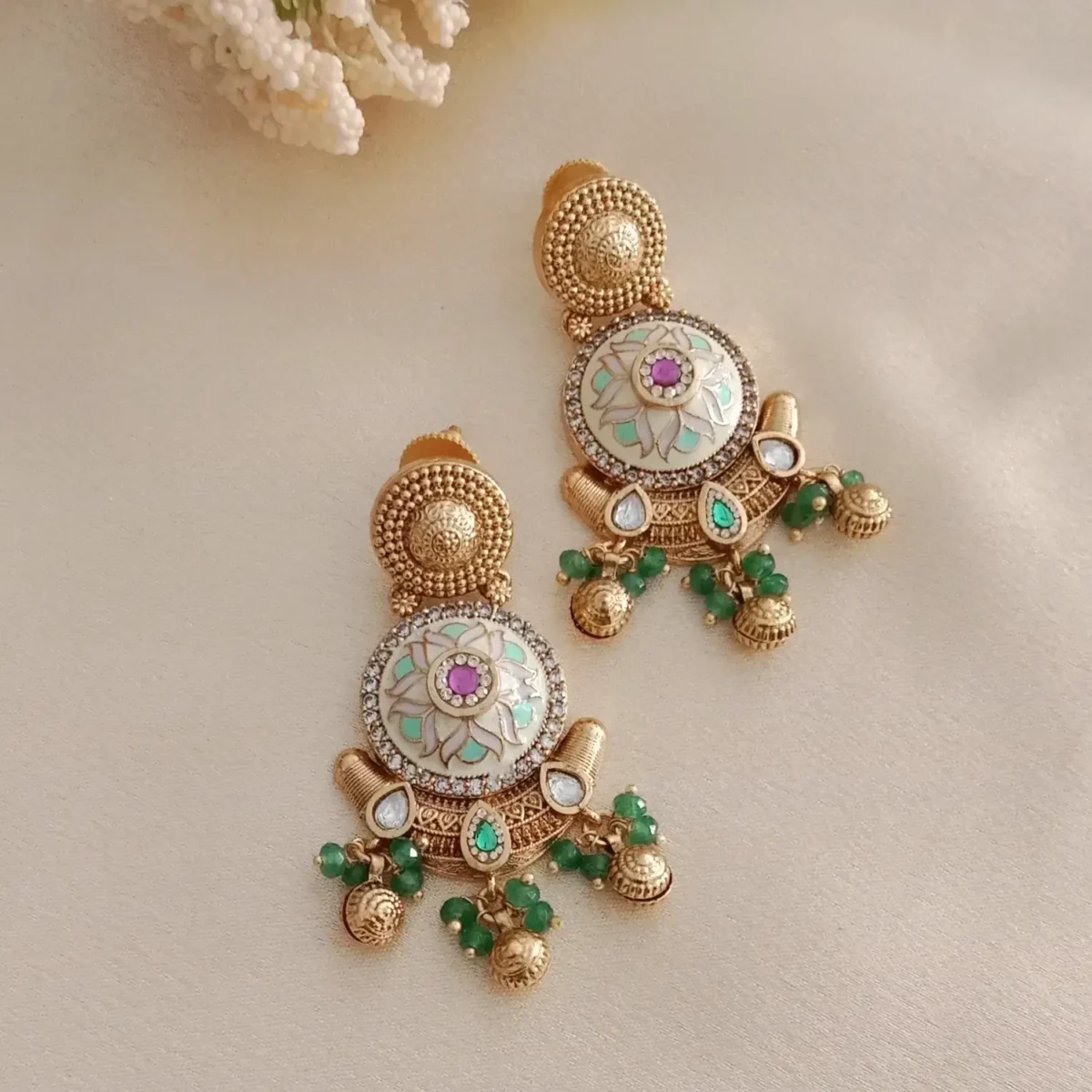 Luxe Semi Bridal Necklace Set
