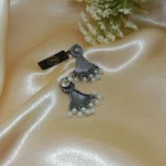 Silver Plated Gulbahar Jhumka